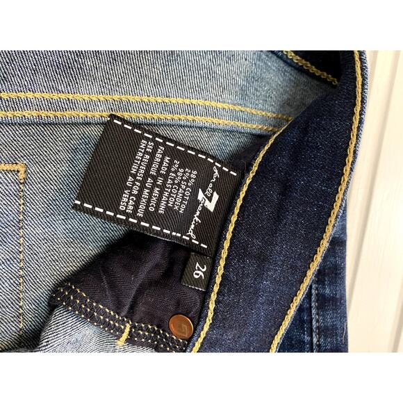 7 For All Mankind Women's Skinny Jeans - Picture 6 of 6